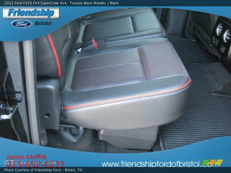 Tuxedo Black Metallic / Black 2012 Ford F150 FX4 SuperCrew 4x4