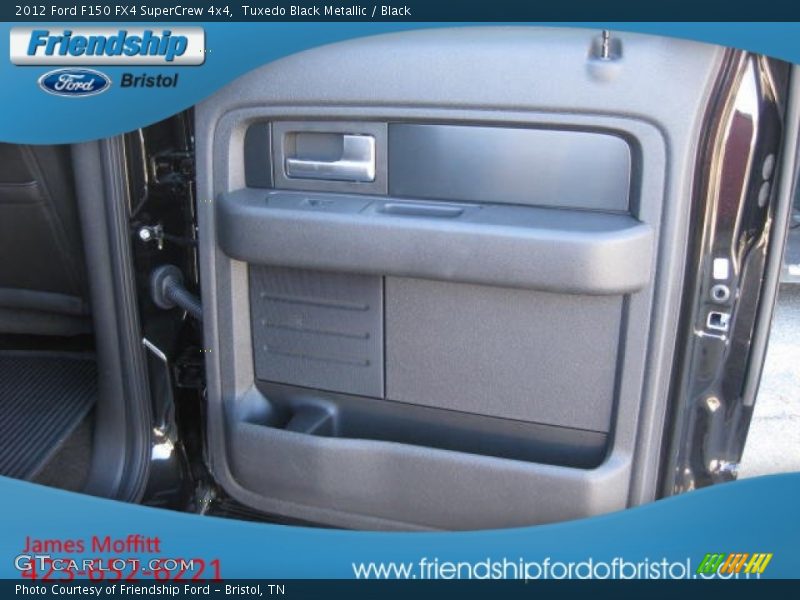 Tuxedo Black Metallic / Black 2012 Ford F150 FX4 SuperCrew 4x4
