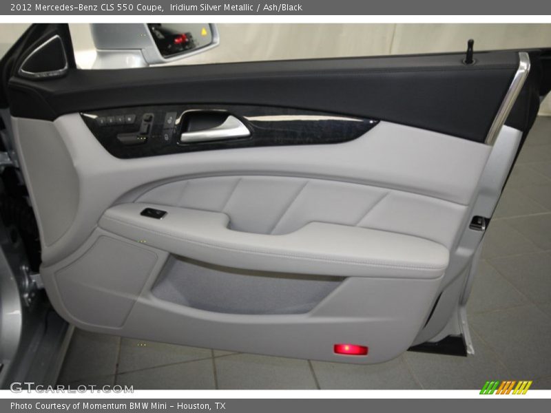 Iridium Silver Metallic / Ash/Black 2012 Mercedes-Benz CLS 550 Coupe