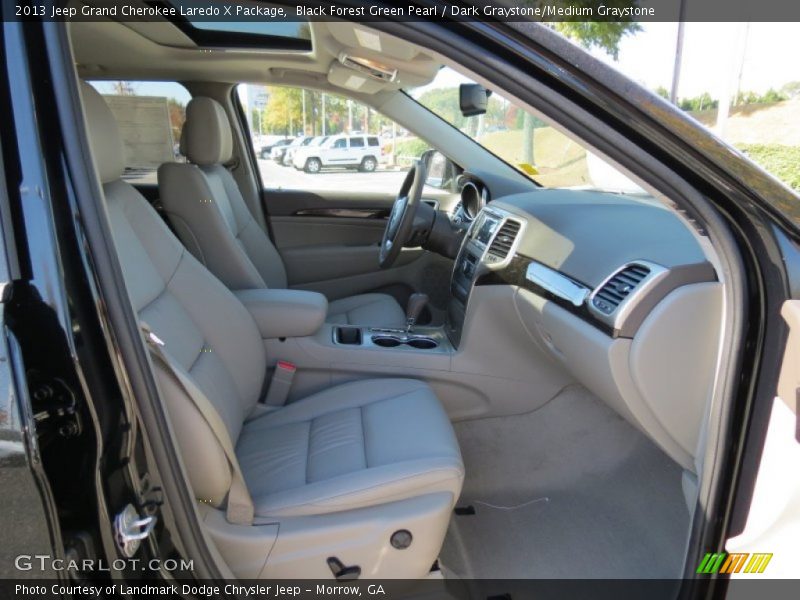 Black Forest Green Pearl / Dark Graystone/Medium Graystone 2013 Jeep Grand Cherokee Laredo X Package