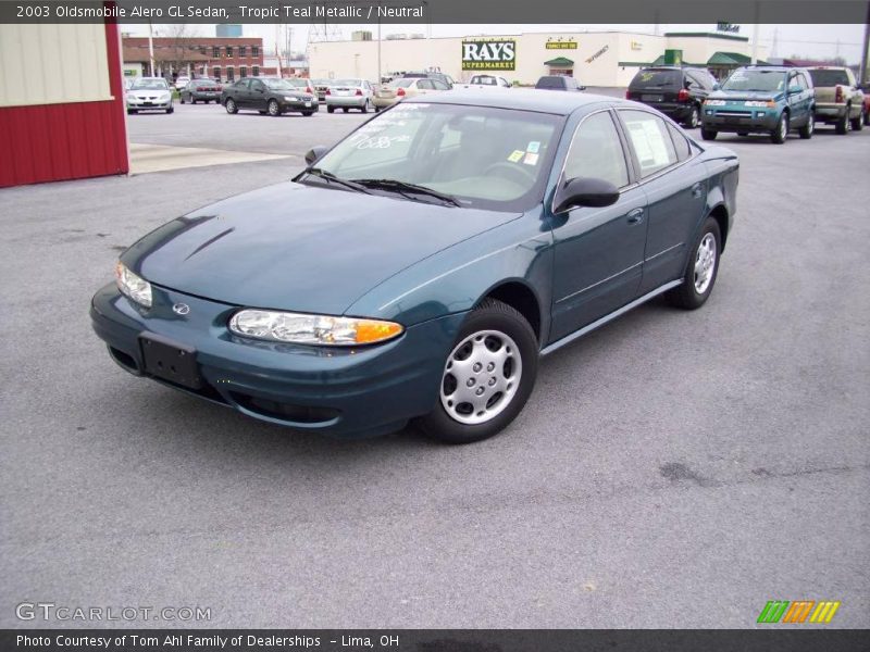 Tropic Teal Metallic / Neutral 2003 Oldsmobile Alero GL Sedan