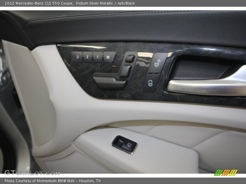 Iridium Silver Metallic / Ash/Black 2012 Mercedes-Benz CLS 550 Coupe