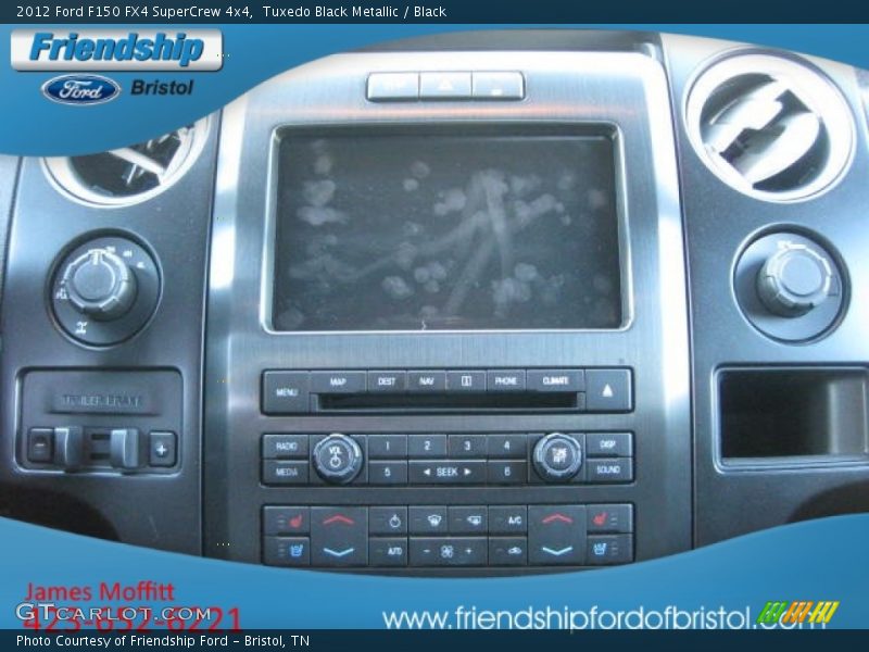 Tuxedo Black Metallic / Black 2012 Ford F150 FX4 SuperCrew 4x4