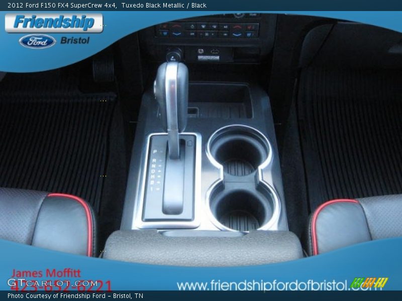 Tuxedo Black Metallic / Black 2012 Ford F150 FX4 SuperCrew 4x4