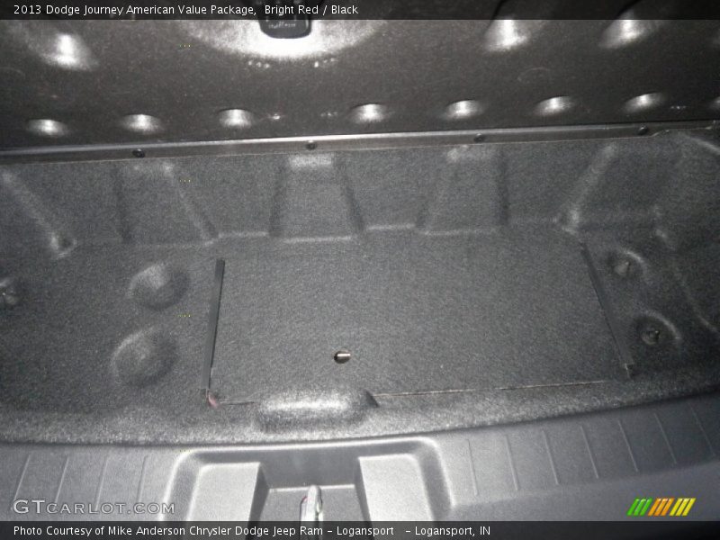 Bright Red / Black 2013 Dodge Journey American Value Package