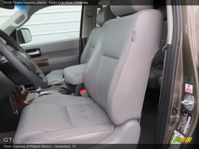 Pyrite Gray Mica / Graphite 2008 Toyota Sequoia Limited