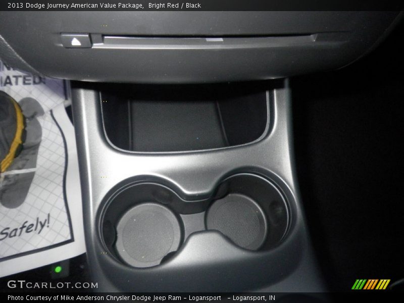 Bright Red / Black 2013 Dodge Journey American Value Package