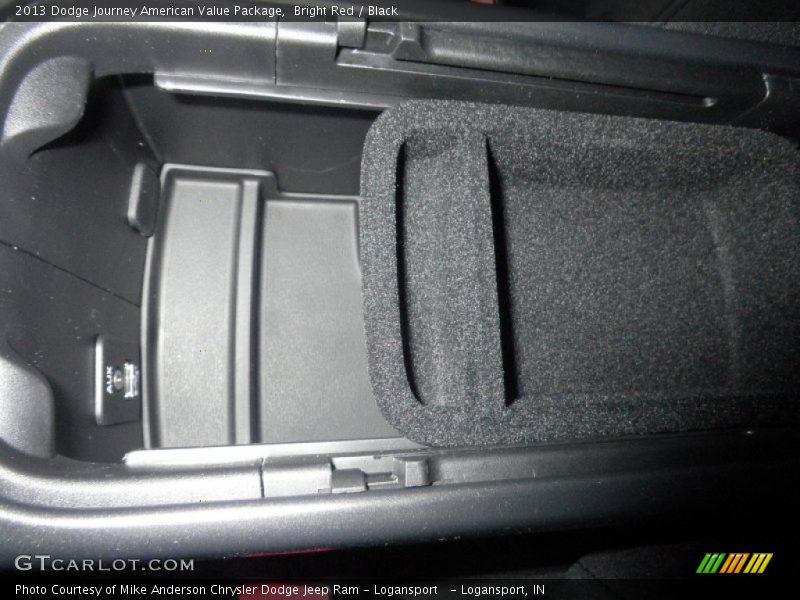 Bright Red / Black 2013 Dodge Journey American Value Package