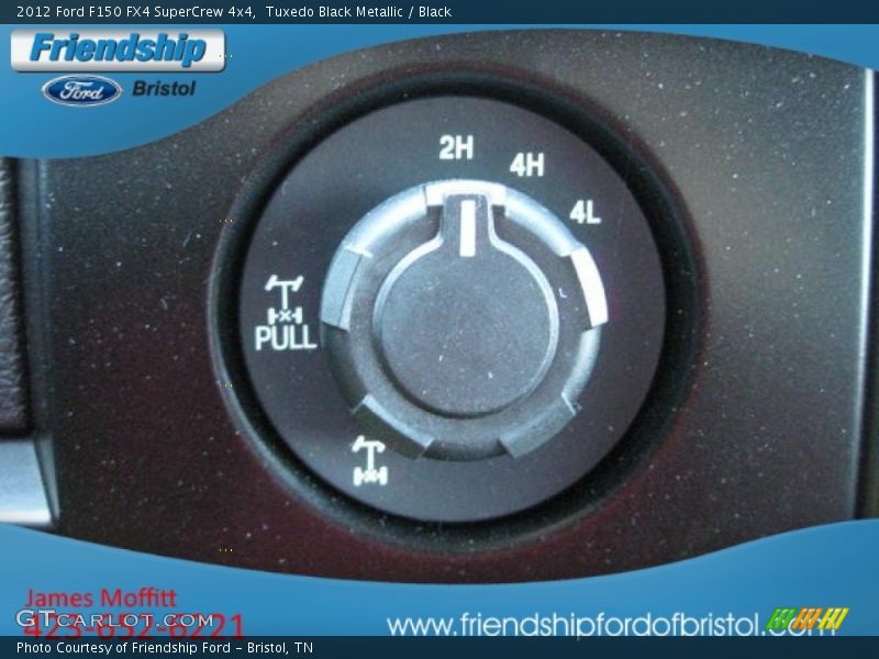 Tuxedo Black Metallic / Black 2012 Ford F150 FX4 SuperCrew 4x4