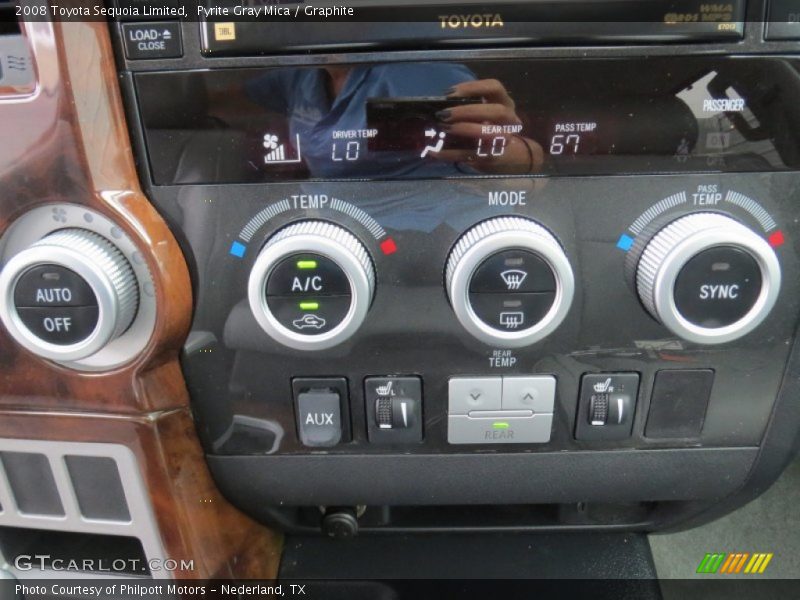 Pyrite Gray Mica / Graphite 2008 Toyota Sequoia Limited