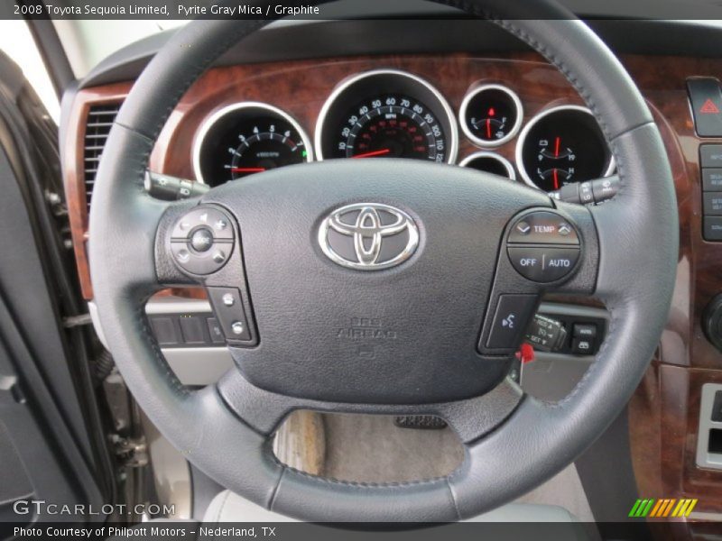 Pyrite Gray Mica / Graphite 2008 Toyota Sequoia Limited