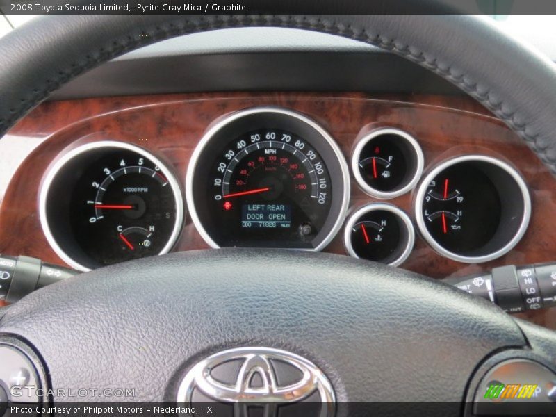 Pyrite Gray Mica / Graphite 2008 Toyota Sequoia Limited