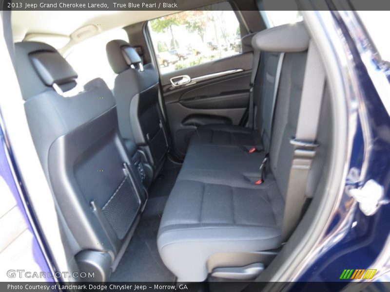 True Blue Pearl / Black 2013 Jeep Grand Cherokee Laredo