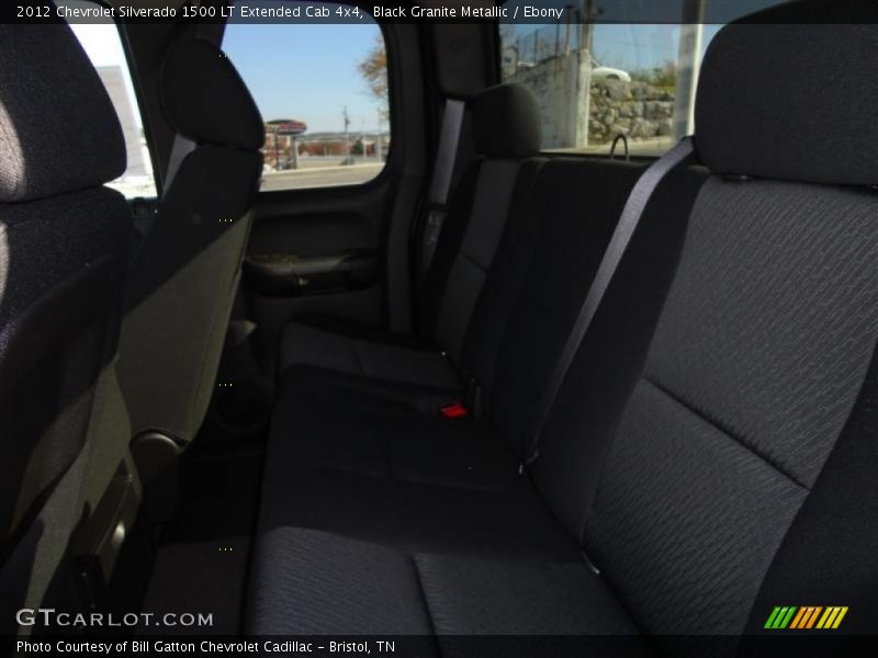 Black Granite Metallic / Ebony 2012 Chevrolet Silverado 1500 LT Extended Cab 4x4