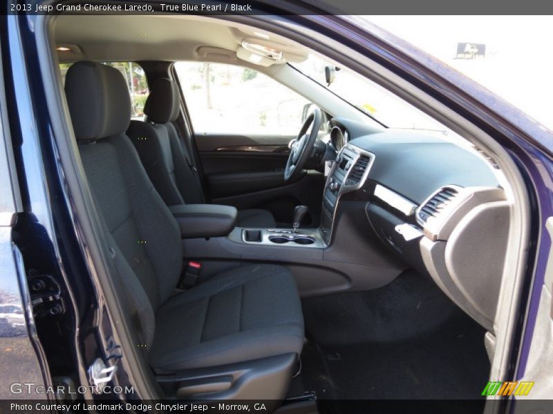 True Blue Pearl / Black 2013 Jeep Grand Cherokee Laredo