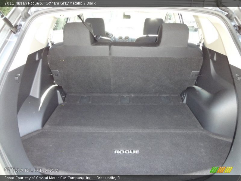 Gotham Gray Metallic / Black 2011 Nissan Rogue S