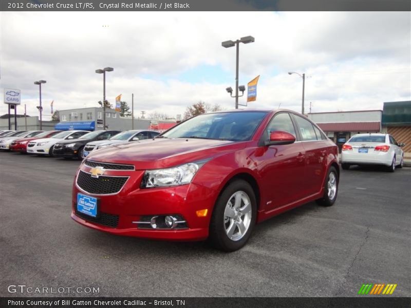 Crystal Red Metallic / Jet Black 2012 Chevrolet Cruze LT/RS