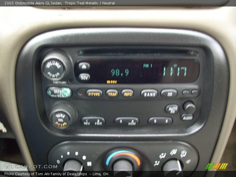 Tropic Teal Metallic / Neutral 2003 Oldsmobile Alero GL Sedan