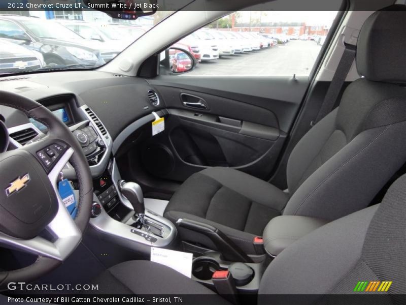 Summit White / Jet Black 2012 Chevrolet Cruze LT