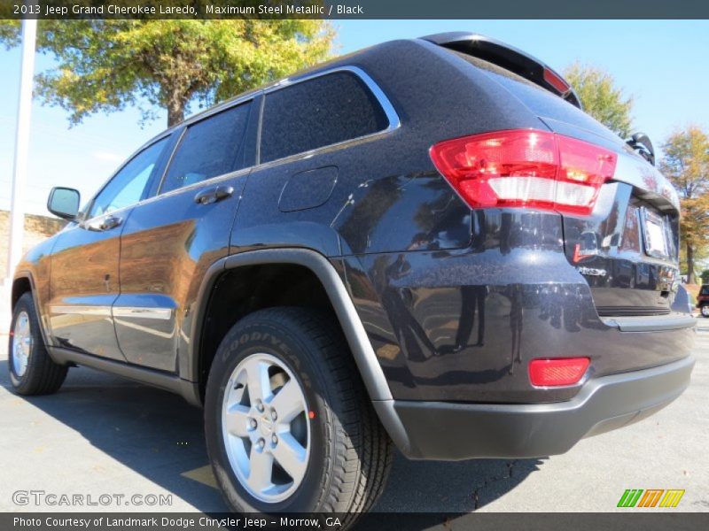 Maximum Steel Metallic / Black 2013 Jeep Grand Cherokee Laredo