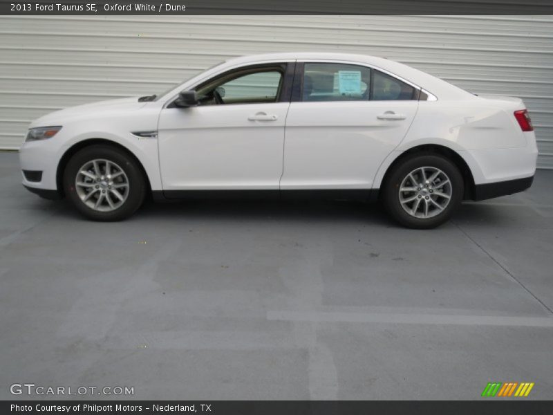  2013 Taurus SE Oxford White
