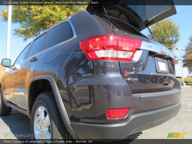 Maximum Steel Metallic / Black 2013 Jeep Grand Cherokee Laredo