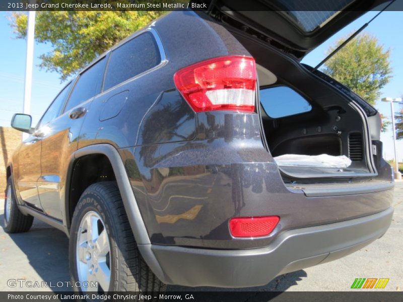 Maximum Steel Metallic / Black 2013 Jeep Grand Cherokee Laredo