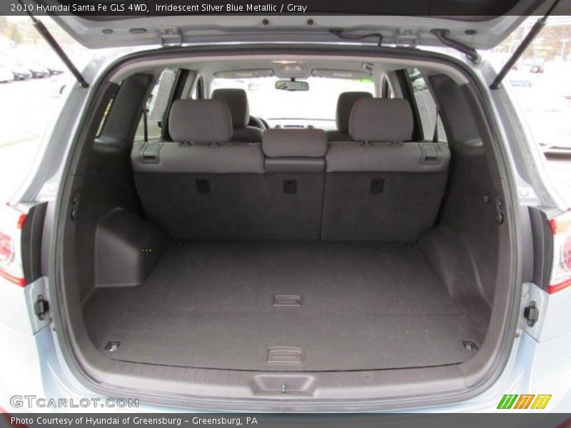 Irridescent Silver Blue Metallic / Gray 2010 Hyundai Santa Fe GLS 4WD