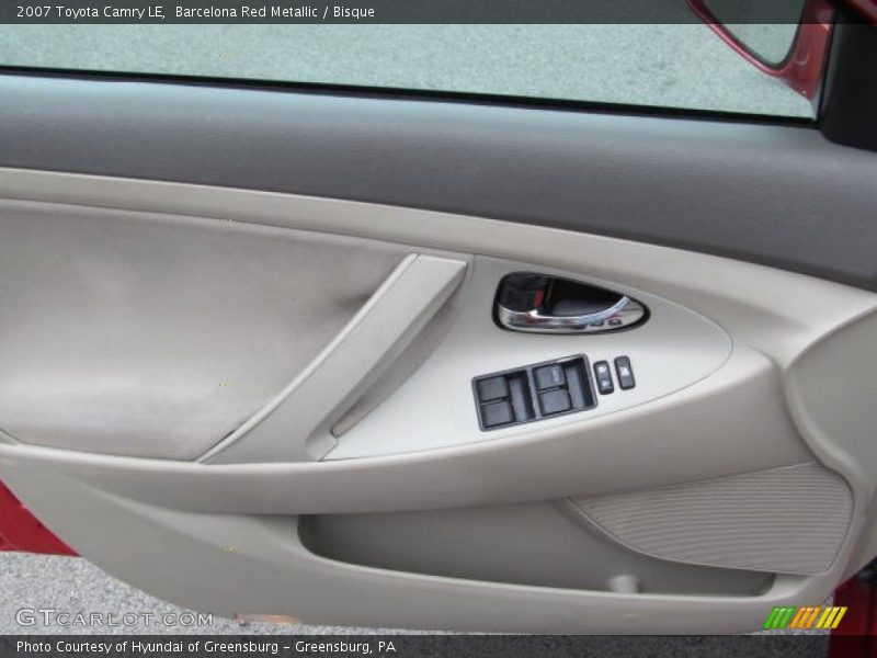 Barcelona Red Metallic / Bisque 2007 Toyota Camry LE
