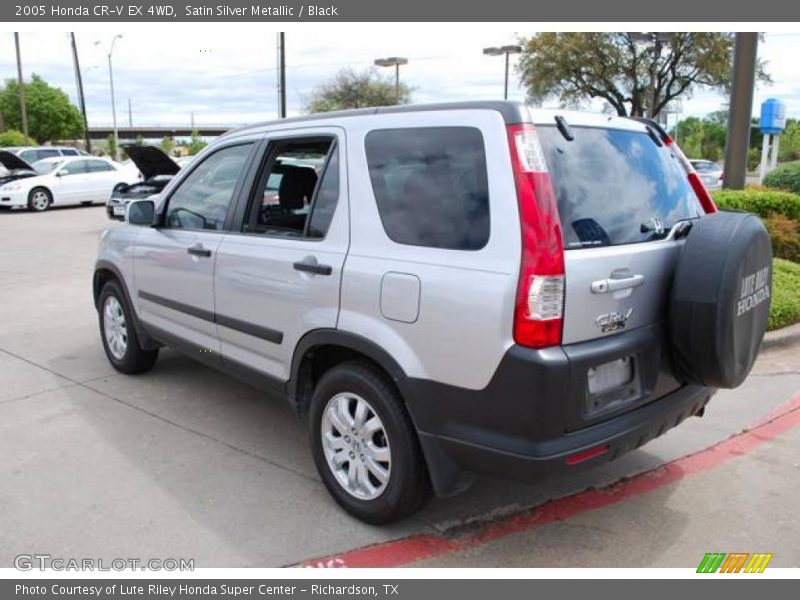 Satin Silver Metallic / Black 2005 Honda CR-V EX 4WD