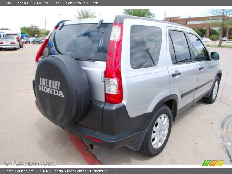 Satin Silver Metallic / Black 2005 Honda CR-V EX 4WD