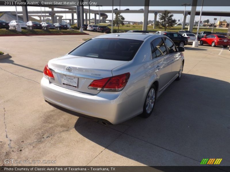 Classic Silver Metallic / Light Gray 2011 Toyota Avalon