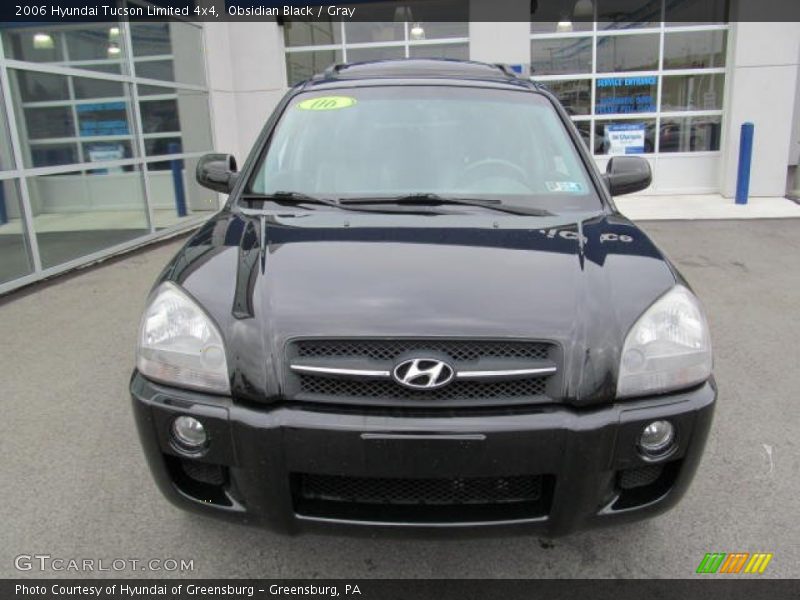 Obsidian Black / Gray 2006 Hyundai Tucson Limited 4x4