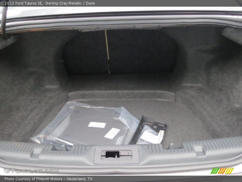  2013 Taurus SE Trunk