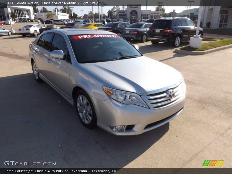 Classic Silver Metallic / Light Gray 2011 Toyota Avalon