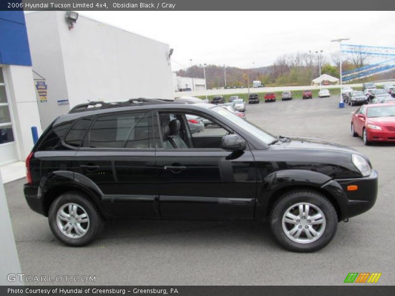 Obsidian Black / Gray 2006 Hyundai Tucson Limited 4x4
