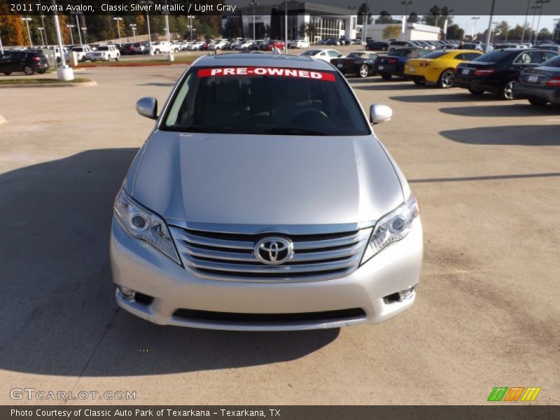 Classic Silver Metallic / Light Gray 2011 Toyota Avalon
