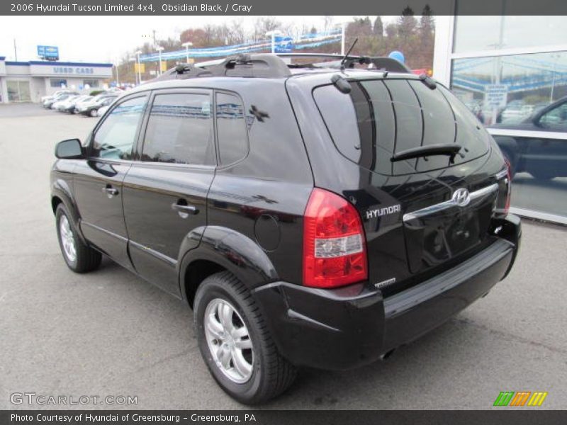 Obsidian Black / Gray 2006 Hyundai Tucson Limited 4x4