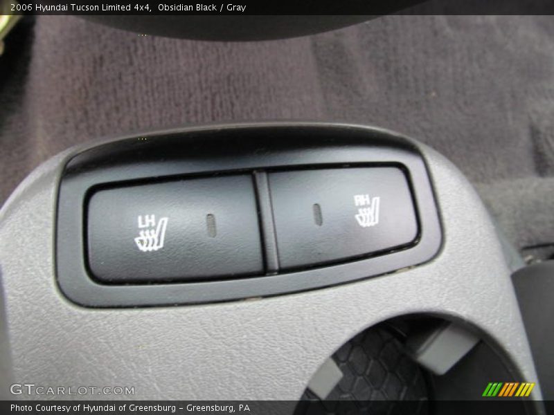 Obsidian Black / Gray 2006 Hyundai Tucson Limited 4x4