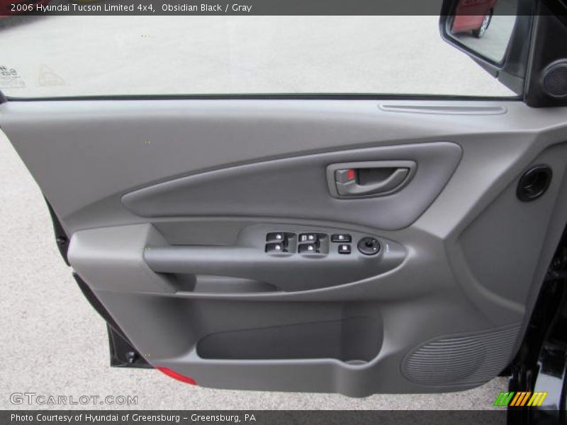Obsidian Black / Gray 2006 Hyundai Tucson Limited 4x4