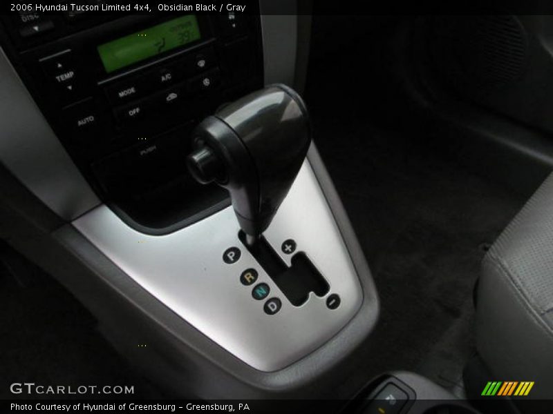 Obsidian Black / Gray 2006 Hyundai Tucson Limited 4x4