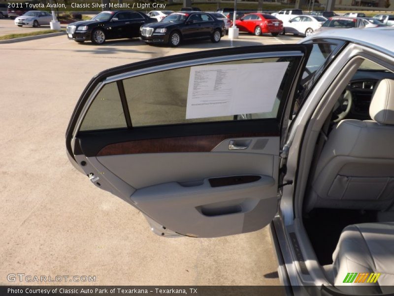 Classic Silver Metallic / Light Gray 2011 Toyota Avalon