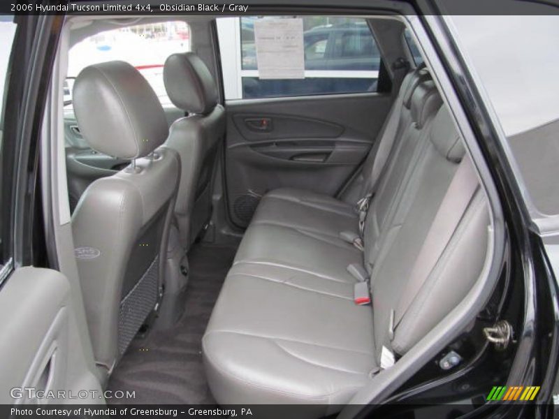 Obsidian Black / Gray 2006 Hyundai Tucson Limited 4x4