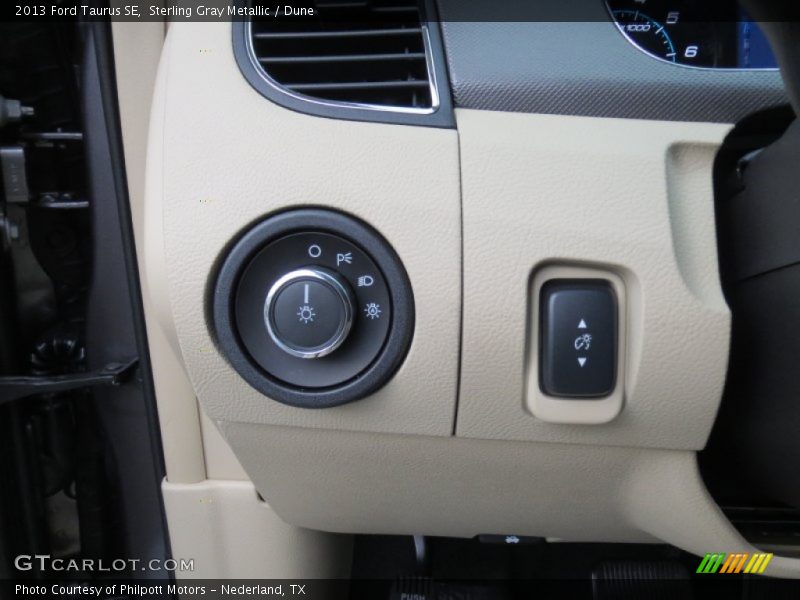Controls of 2013 Taurus SE