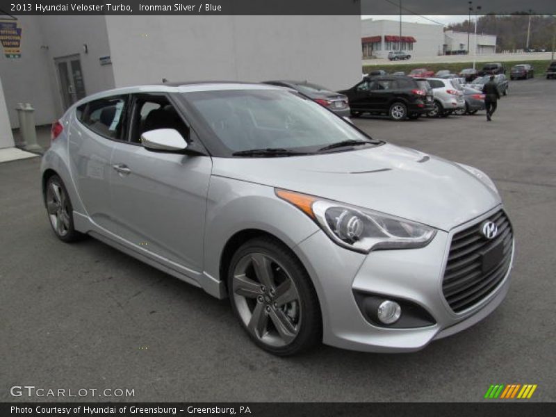 Front 3/4 View of 2013 Veloster Turbo