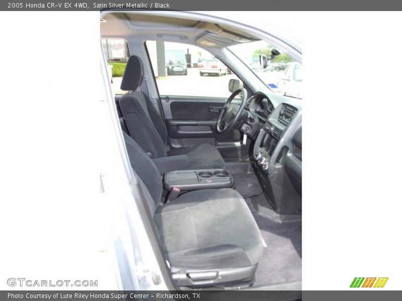 Satin Silver Metallic / Black 2005 Honda CR-V EX 4WD