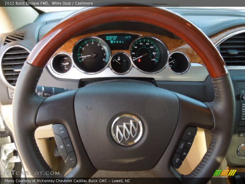 White Opal / Cashmere 2012 Buick Enclave FWD