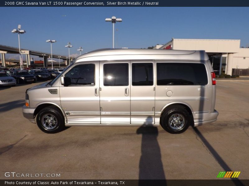 Silver Birch Metallic / Neutral 2008 GMC Savana Van LT 1500 Passenger Conversion