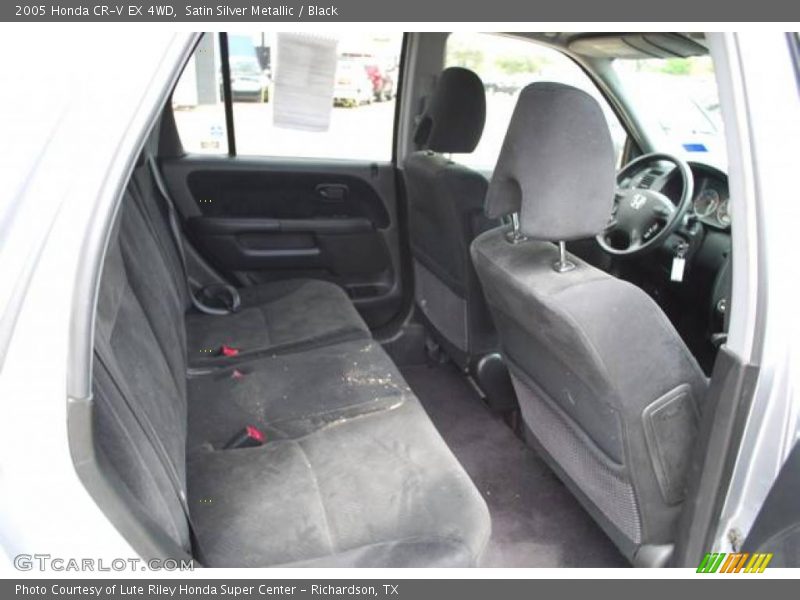 Satin Silver Metallic / Black 2005 Honda CR-V EX 4WD
