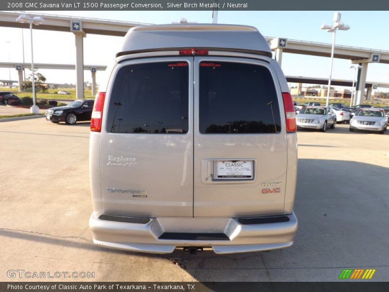 Silver Birch Metallic / Neutral 2008 GMC Savana Van LT 1500 Passenger Conversion